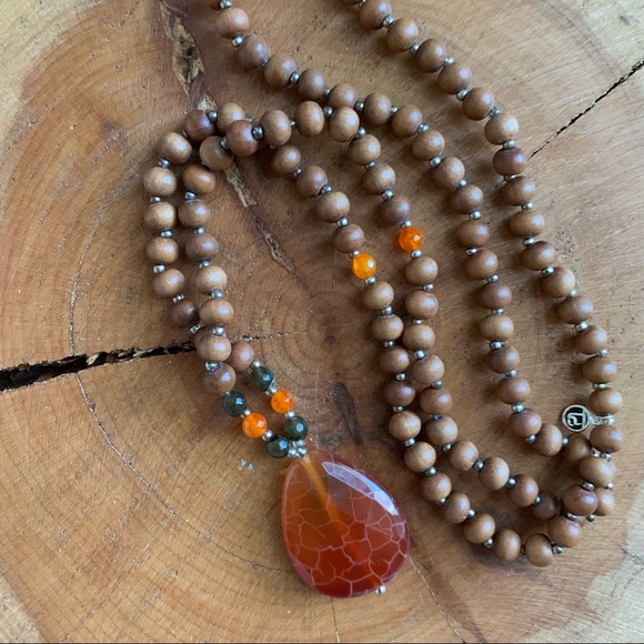 Tiny Devotions Tiffany Cruikshank Mala Necklace - Picture 1 of 5